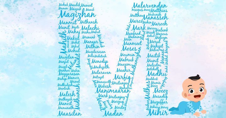 Baby Boy Names Starting with M, M Alphabet Letter Name for Baby Boy ...