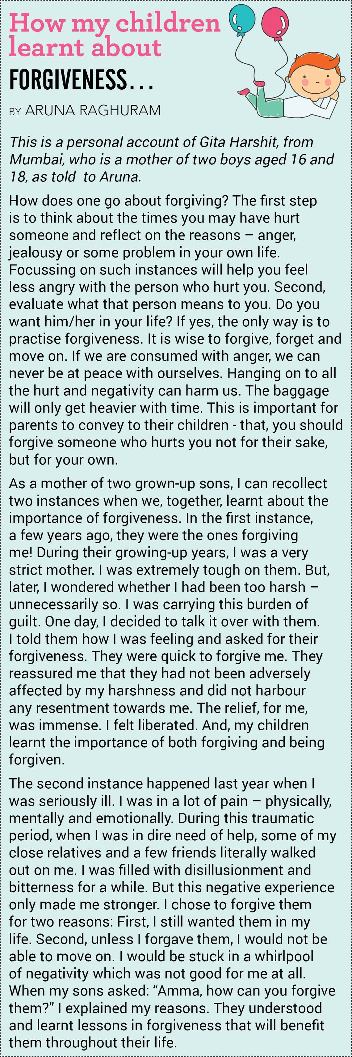 an essay on forgiveness