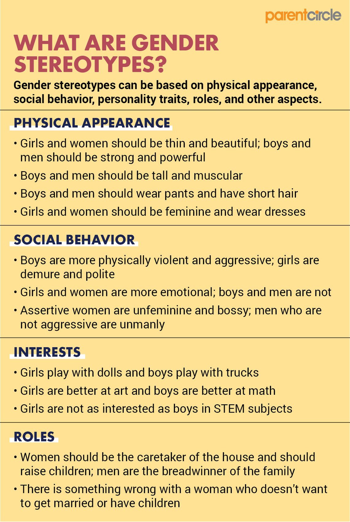 research about gender stereotyping