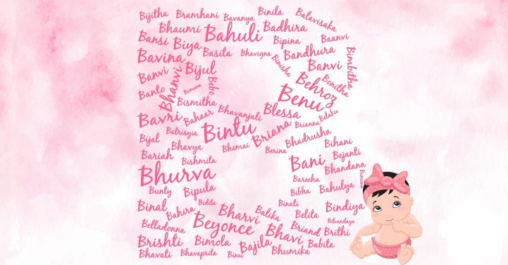 Baby Girl Names Starting With B Baby Girl Names Starting With B