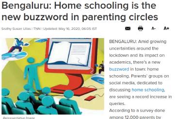 Home schooling is the new buzzword in parenting circles